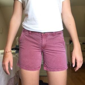 AEO red shorts